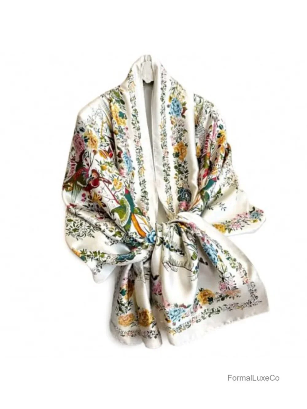 Large Satin Scarf for Women, 70x35 Inch Silk Like Shawl Wrap Lightweight Summer